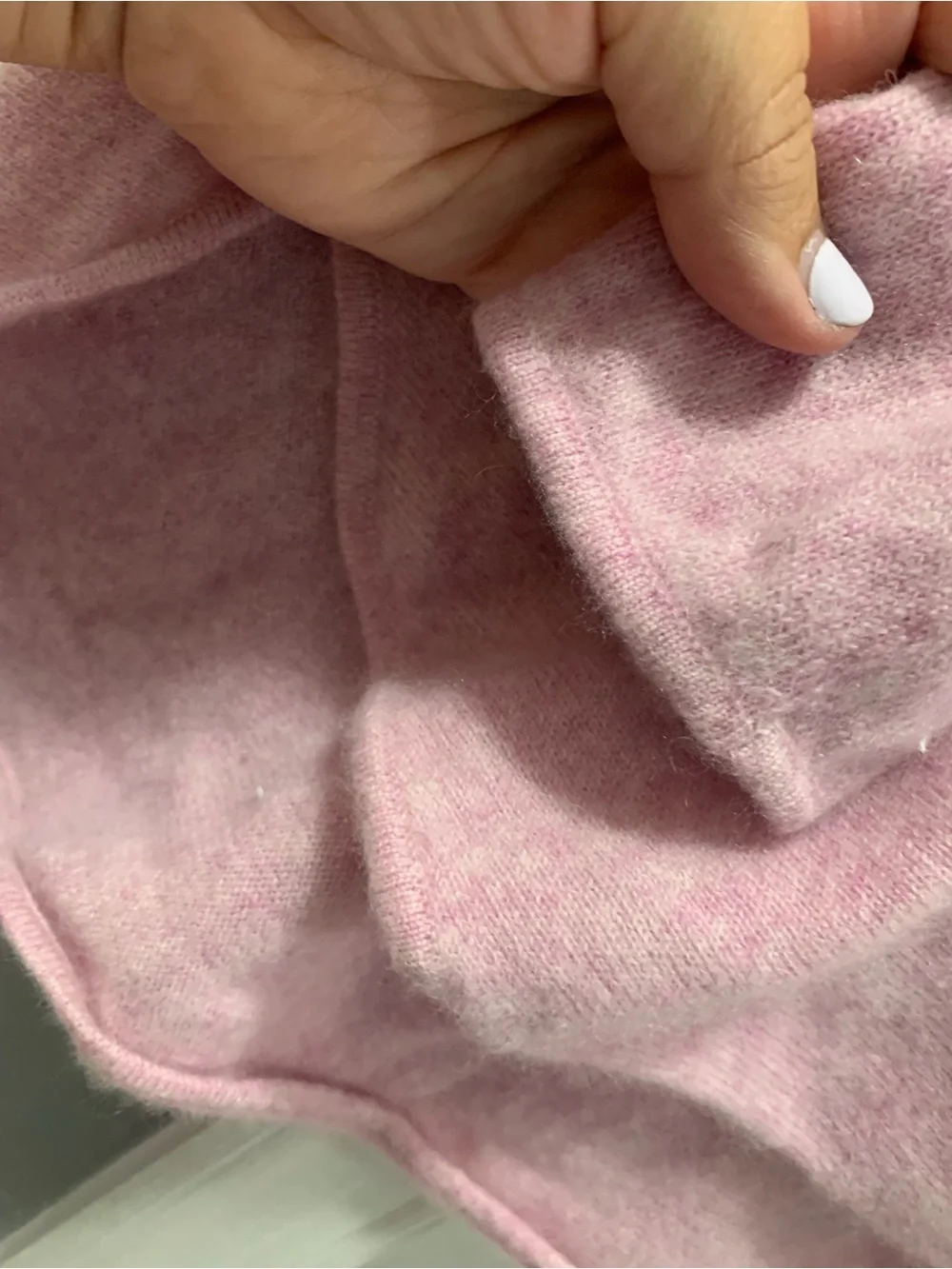 Charter Club pink cashmere sweater